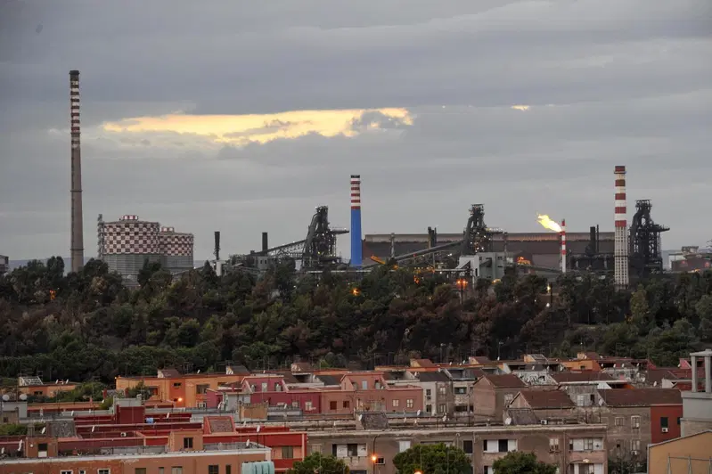 Lo stabilimento Ilva di Taranto