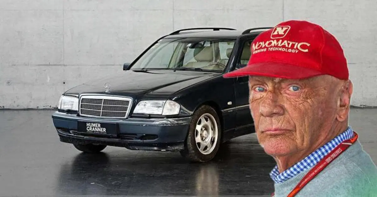 Niki Lauda, all’asta la sua Mercedes a meno di 8.000 euro: ma c’è un dettaglio da non sottovalutare