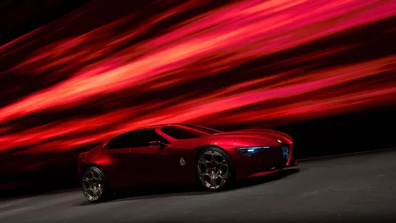 Alfa Romeo Cuore Rosso, il design guarda al futuro: una berlina sportiva tra tradizione e innovazione