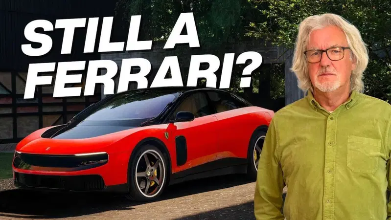 James May sulla Ferrari Luce: 'Non è un errore, ma essenziale per il futuro di Maranello'