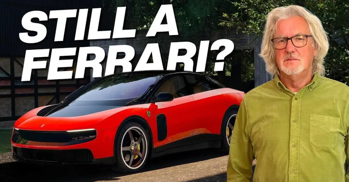 James May sulla Ferrari Luce: 'Non è un errore, ma essenziale per il futuro di Maranello'