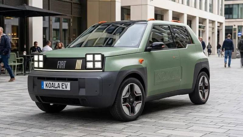 Fiat Koala: in arrivo la nuova citycar elettrica gemella della Citroen 2CV per rivoluzionare il mercato urbano