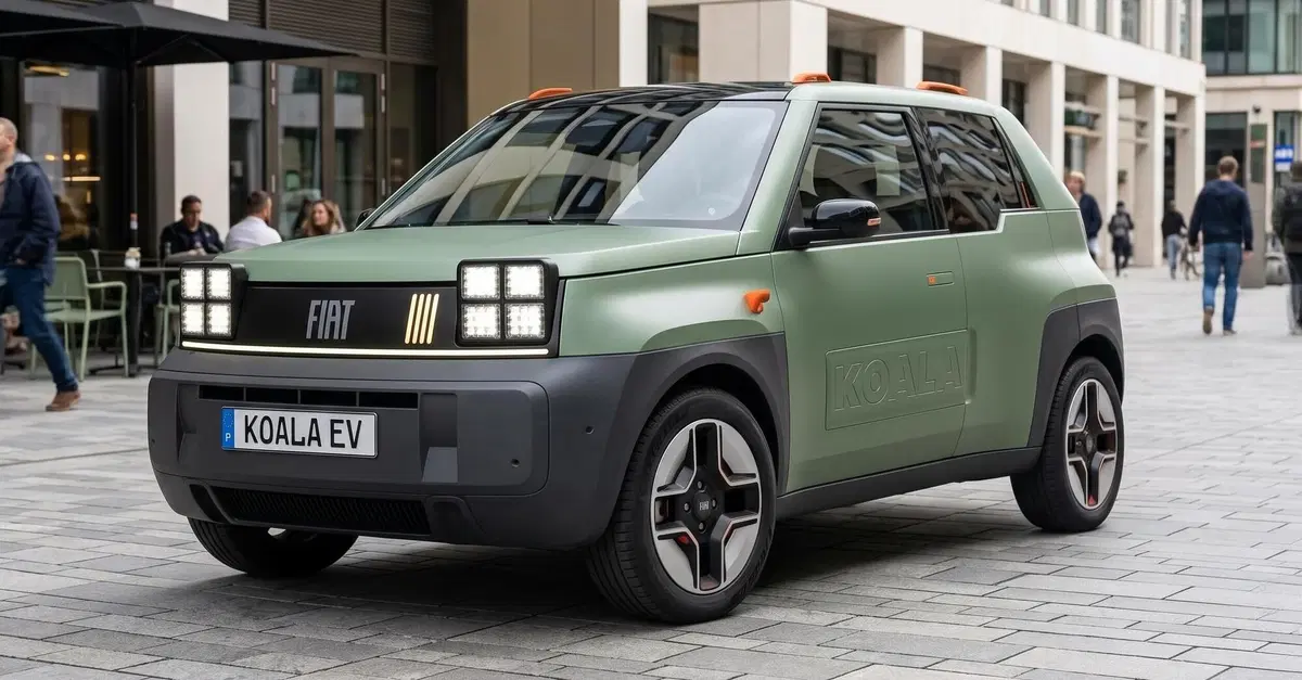 Fiat Koala: in arrivo la nuova citycar elettrica gemella della Citroen 2CV per rivoluzionare il mercato urbano