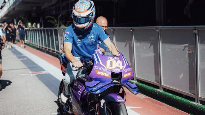 'MotoGP più dura della F1. E su Valentino Rossi...': Franco Colapinto incorona il Dottore ad Austin