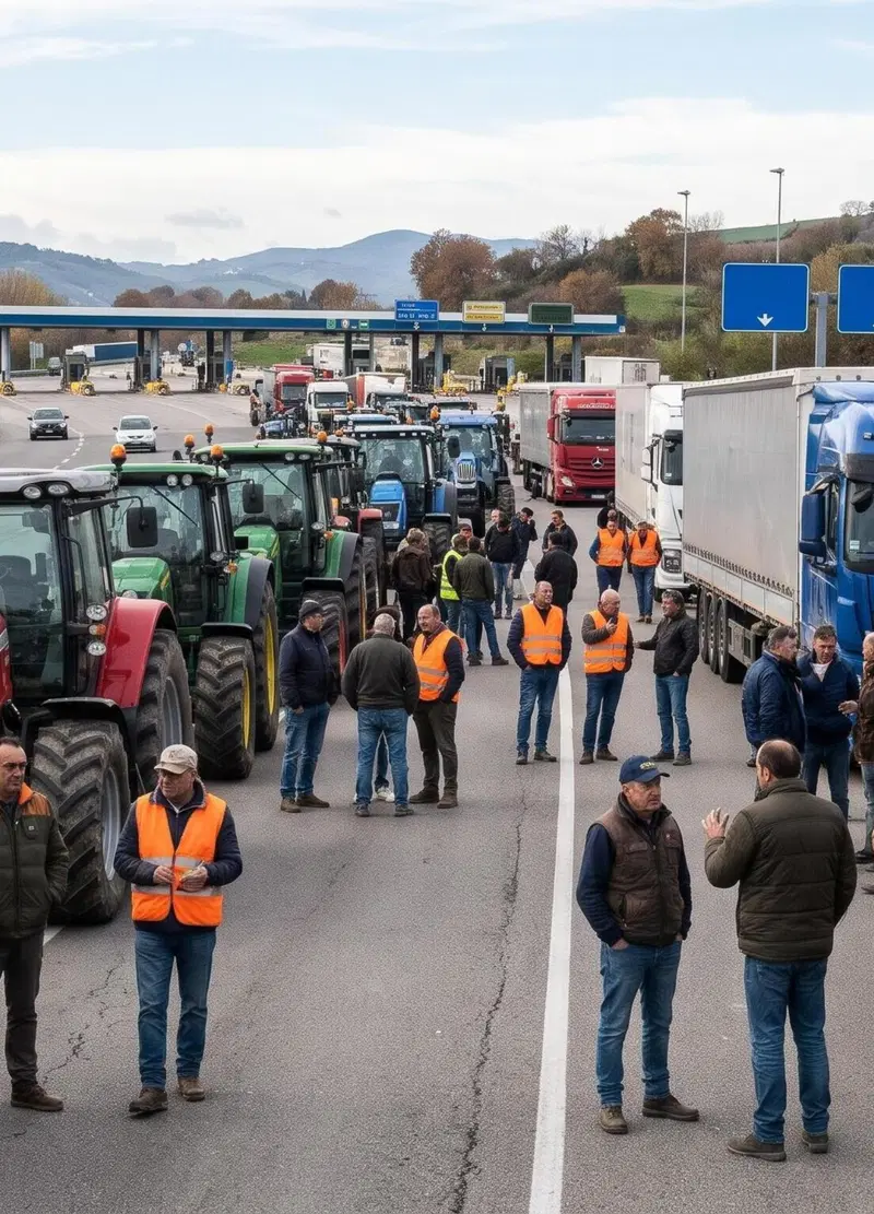 Caro gasolio, protesta di tir e trattori: cosa sta succedendo in Valdichiana