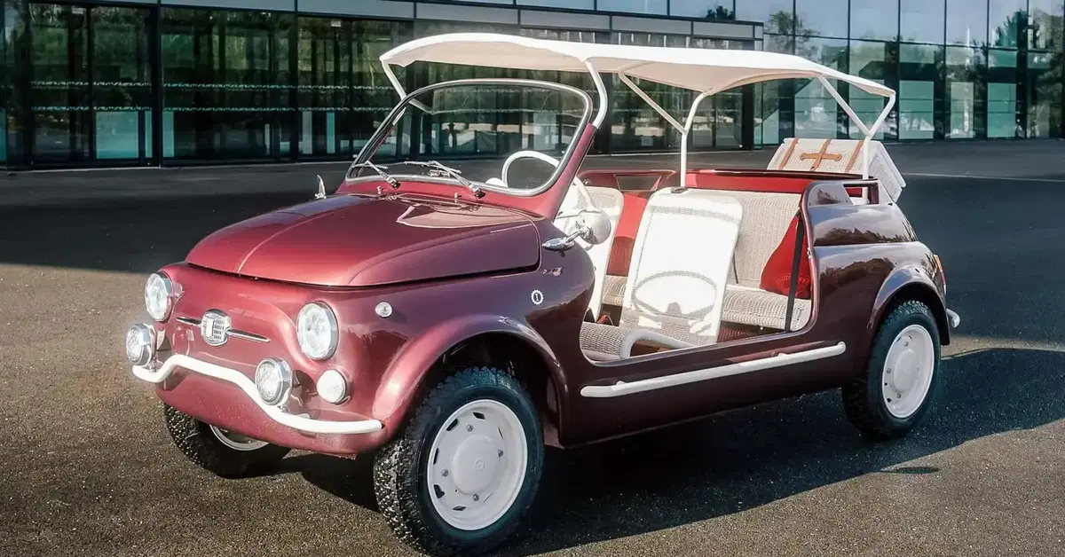 Garage Italia Spiaggina M: il restomod elettrico si allunga di 17 cm per fare spazio a quattro