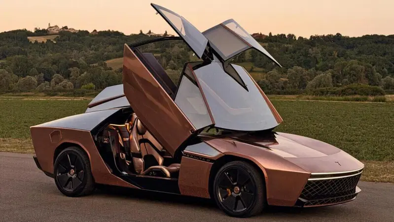 Sembra scolpita nel rame: la spettacolare fuoriserie di Giugiaro nasconde sorprese incredibili
