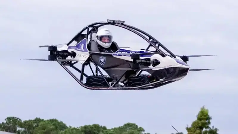 La volante diventa volante davvero: la polizia sceglie un drone elettrico da 148.000 dollari che vola a 102 km/h