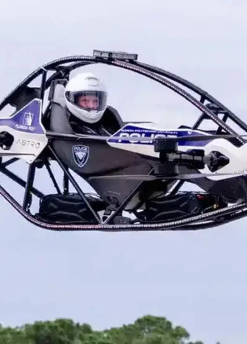 La volante diventa volante davvero: la polizia sceglie un drone elettrico da 148.000 dollari che vola a 102 km/h