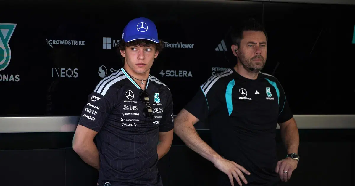F1, il weekend più importante di Antonelli inizia in salita: fermato da un virus prima del GP del Messico