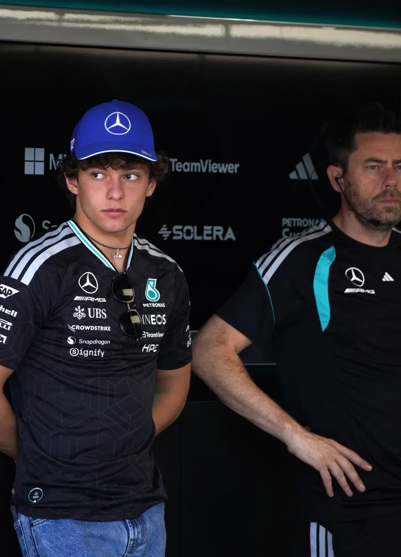 F1, il weekend più importante di Antonelli inizia in salita: fermato da un virus prima del GP del Messico