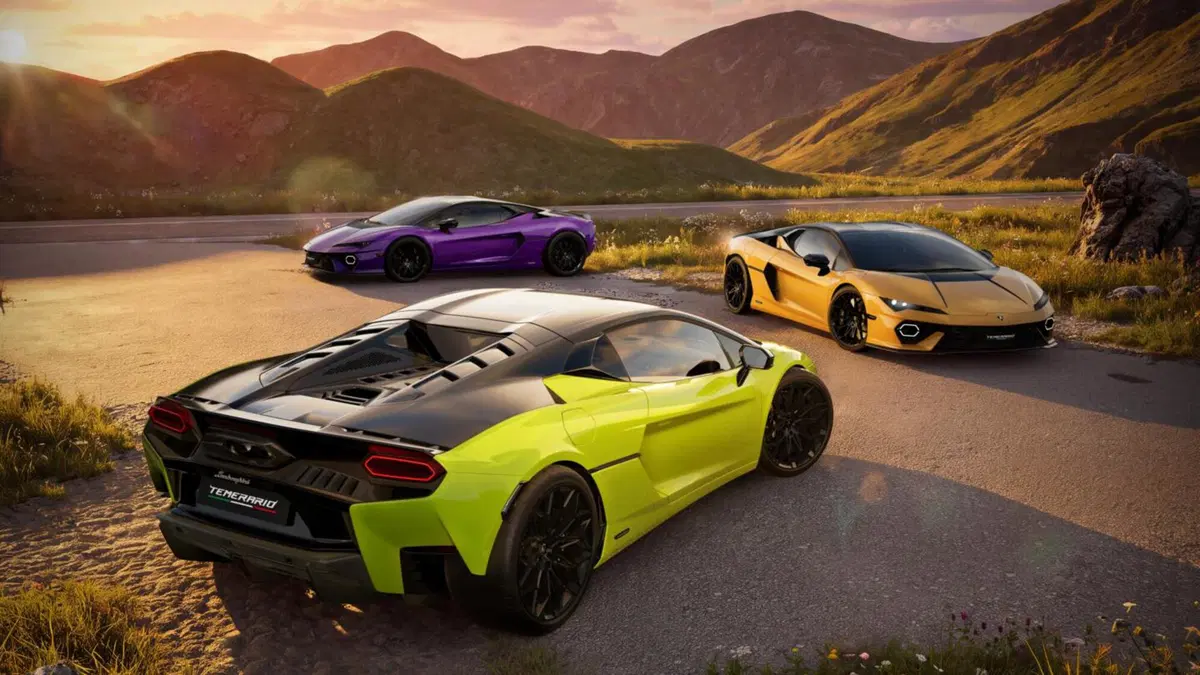Lamborghini Temerario Tettonero, il nero che accende i colori: la supercar da 920 CV diventa ancora più cattiva