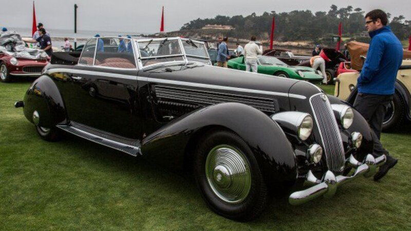 Lancia Astura Pininfarina del 1936 vince a Pebble Beach