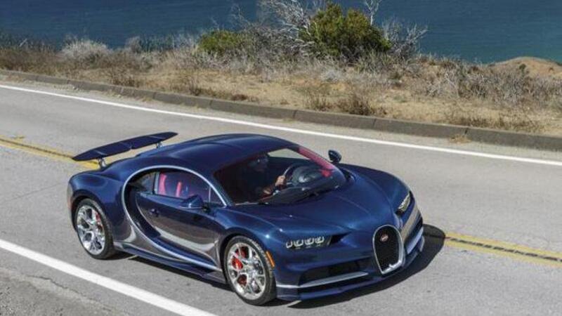 Bugatti Chiron debutta alla Monterey Car Week
