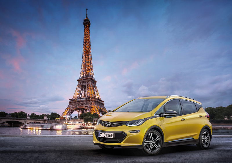 Opel Ampera-e, il debutto al Salone di Parigi