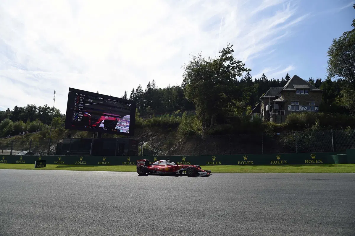 F1, Gp Belgio 2016, FP3: