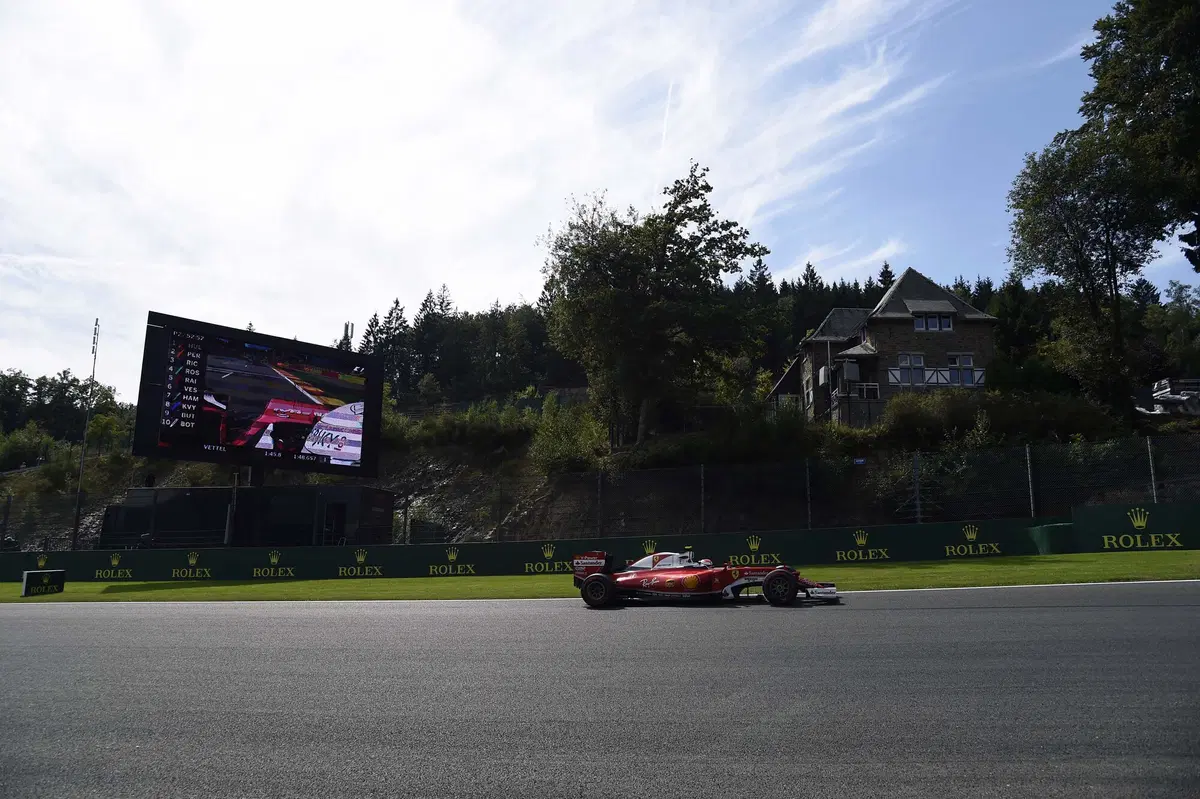 F1, Gp Belgio 2016, FP3: (12)