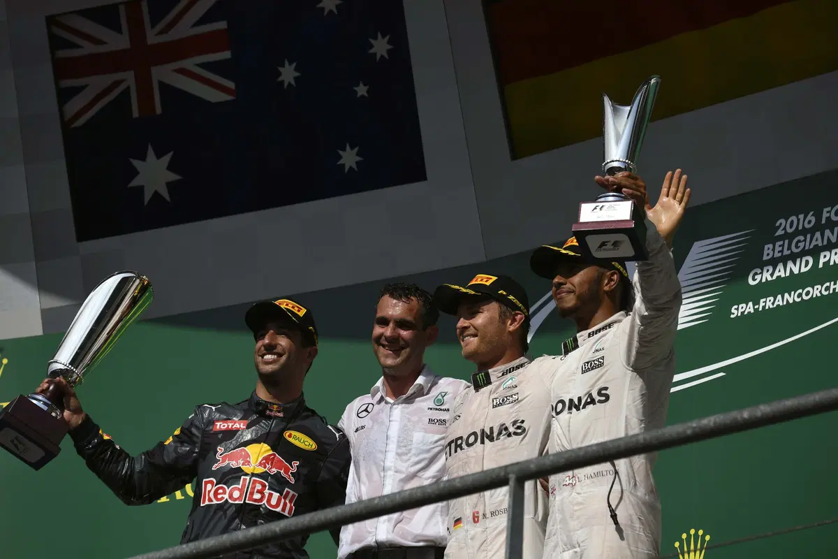 F1, Gp Belgio 2016: vince Rosberg