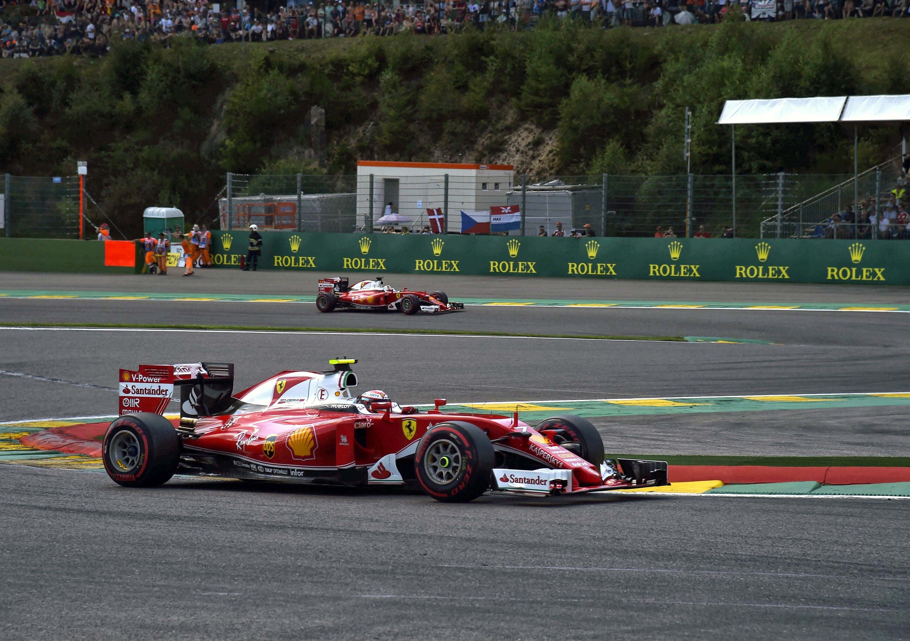 F1, Gp Belgio 2016: Ferrari, qualcosa non va tra Vettel e Raikkonen