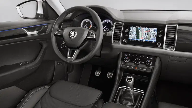 Skoda Kodiaq: ecco le prime immagini degli interni
