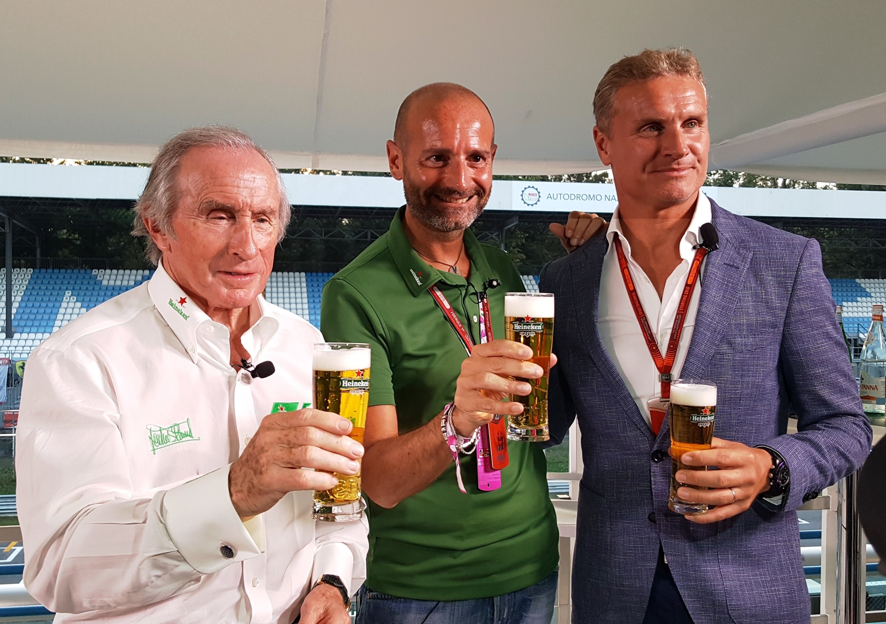 Heineken sbarca in F1: comunicazione sociale e due spot con Stewart e Coulthard
