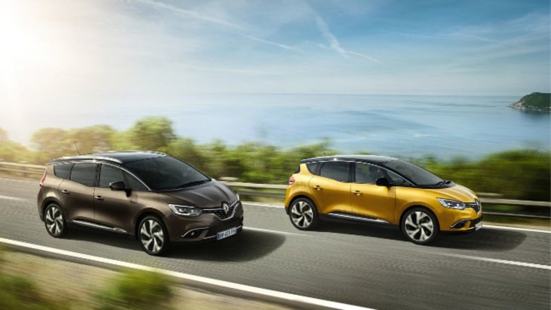 Renault Sc&eacute;nic e Grand Sc&eacute;nic si rinnovano