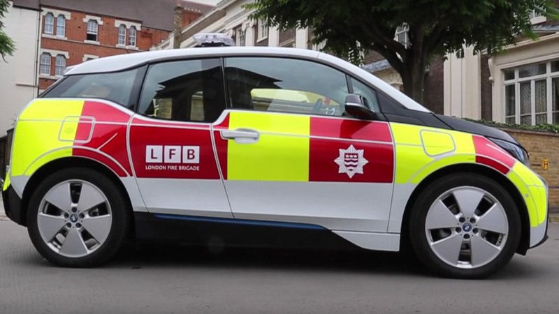 BMW i3: la nuova auto dei pompieri di Londra