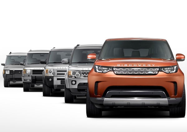 Nuova Land Rover Discovery 2017: ecco le prime immagini