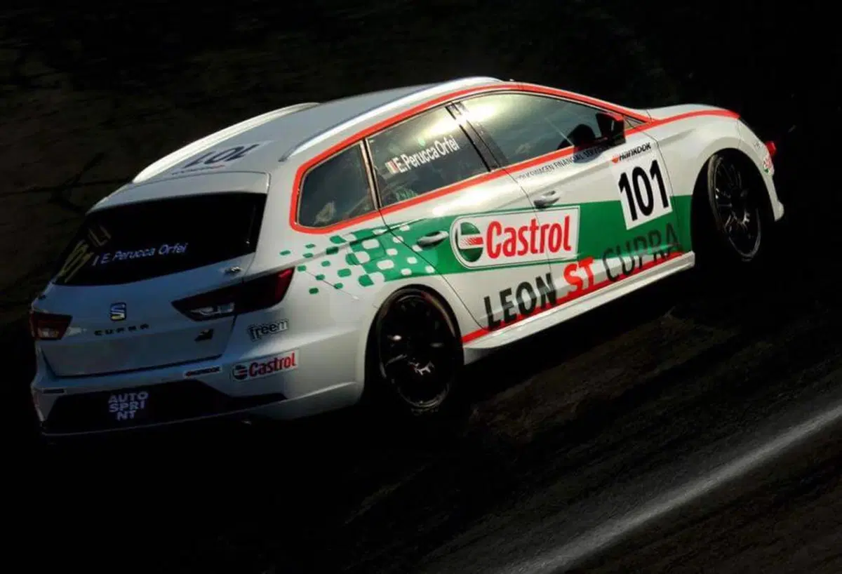  Seat Leon Cupra ST TCS: doppio 2° a Vallelunga per Perucca (9)