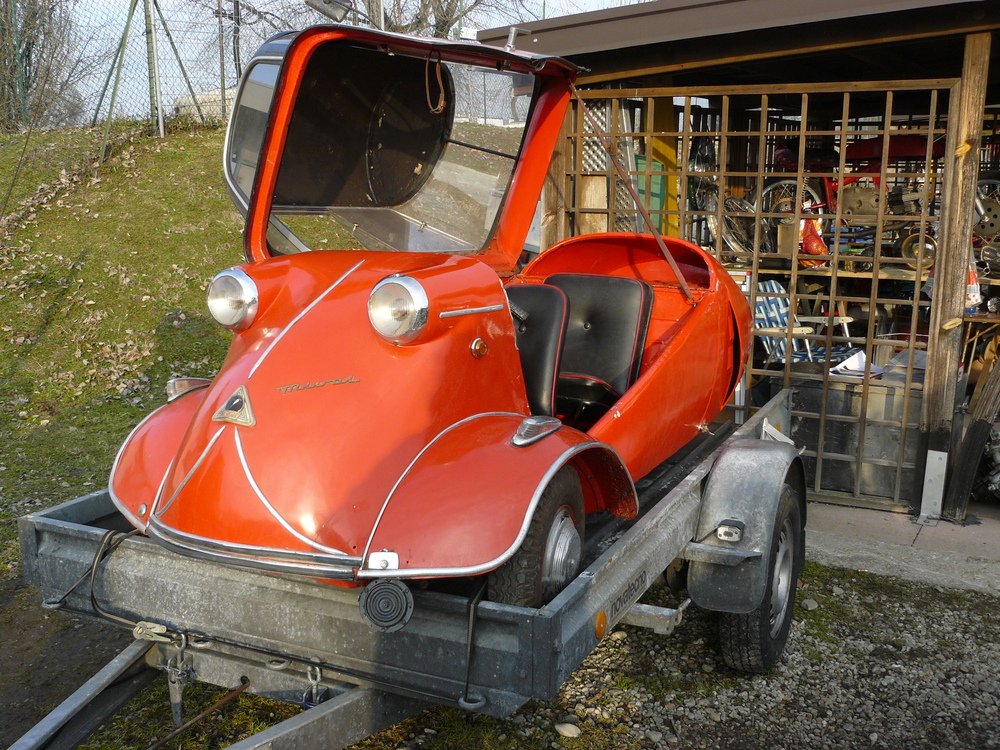 In Italia il tre ruote Messerschmitt &egrave; stato costruito su licenza dalla Mi-Val, che lo ha dotato di un motore proprio. Passato alla storia come Mivalino, non ha incontrato il favore del pubblico