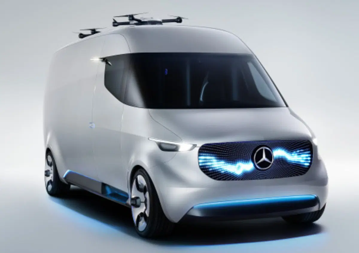 Mercedes: con il Vision Van la "rivoluzione" delle consegne