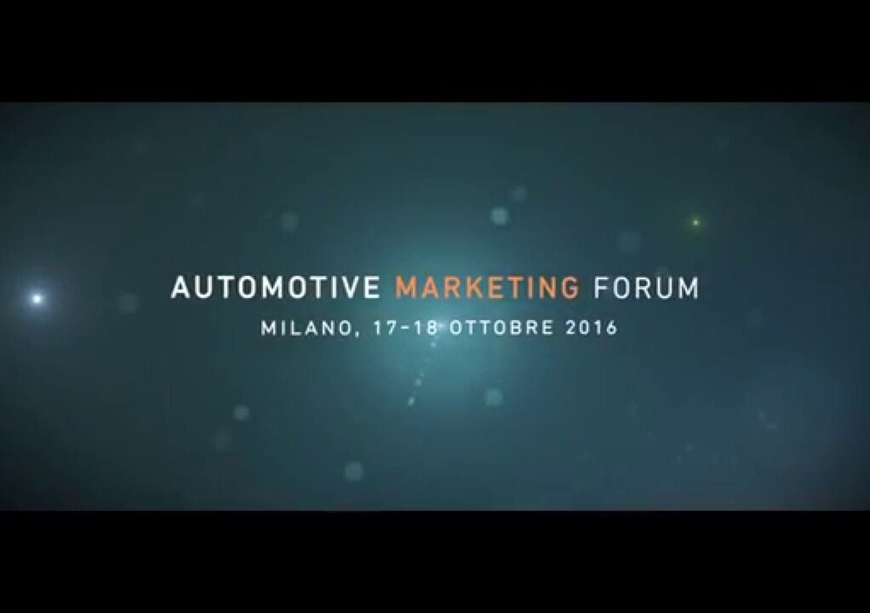 Automotive Marketing Forum il 17-18 ottobre a Milano