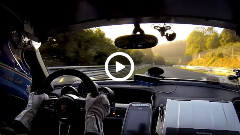 Tempi al Ring: oggi vi portiamo a bordo della Porsche 918 Spyder
