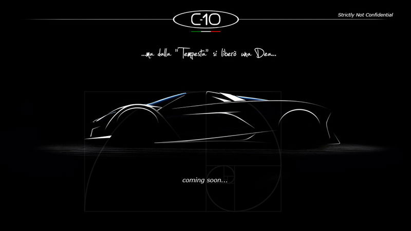 Dea Inter Sidera C10: nasce una nuova hypercar italiana?