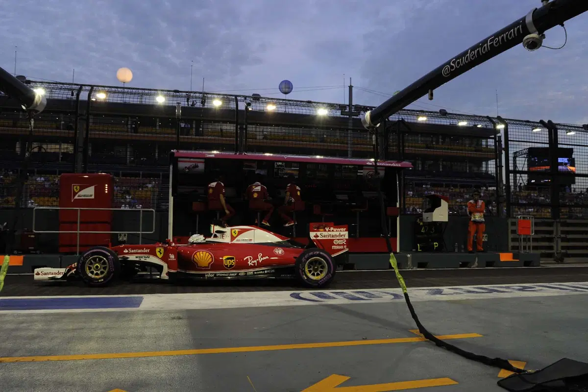 F1, Gp Singapore 2016, FP3: (14)
