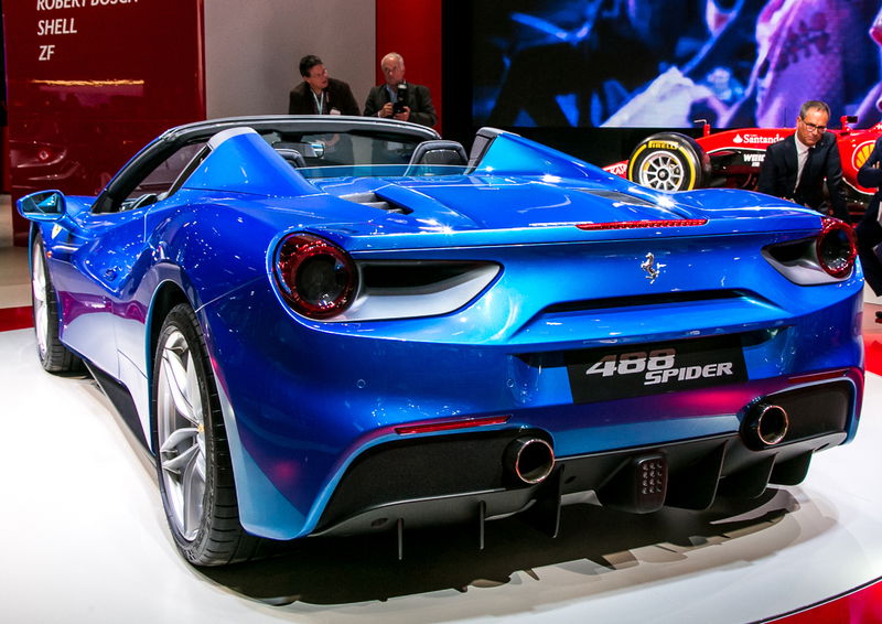 Ferrari 488 Spider premiata con l&#039;Autonis Design Award