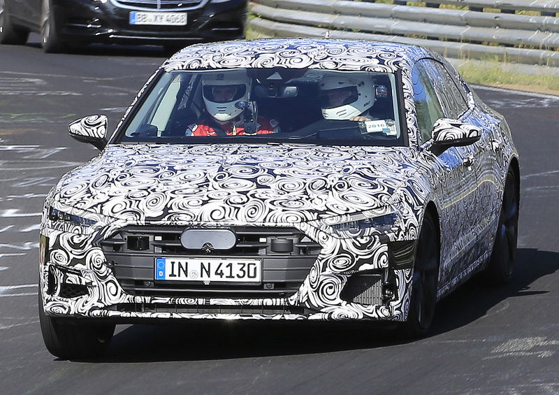 Nuova Audi S7 Sportback: ecco le foto spia al Ring