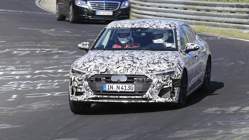 Nuova Audi S7 Sportback: ecco le foto spia al Ring