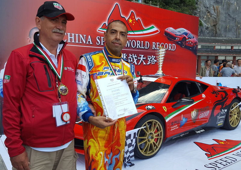 Record in Cina per Fabio Barone