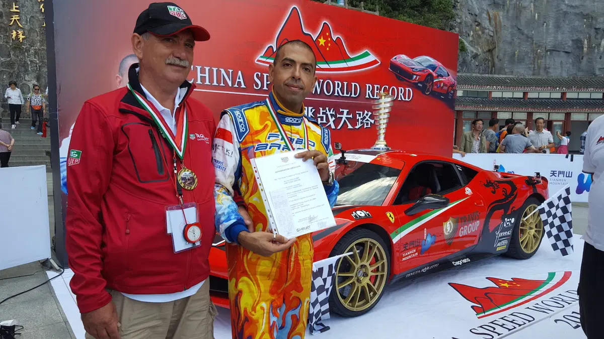 Record in Cina per Fabio Barone (2)