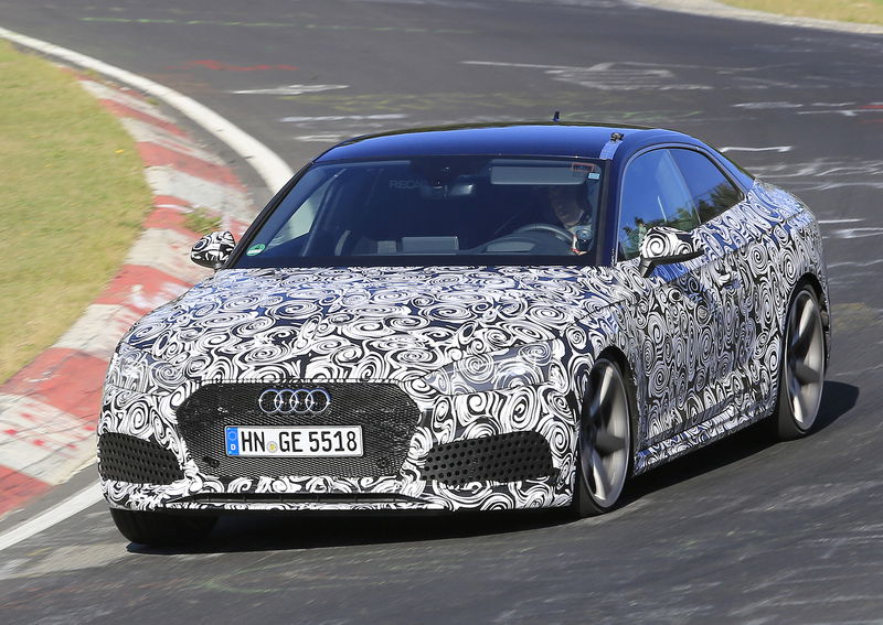 Nuova Audi RS5: le foto spia