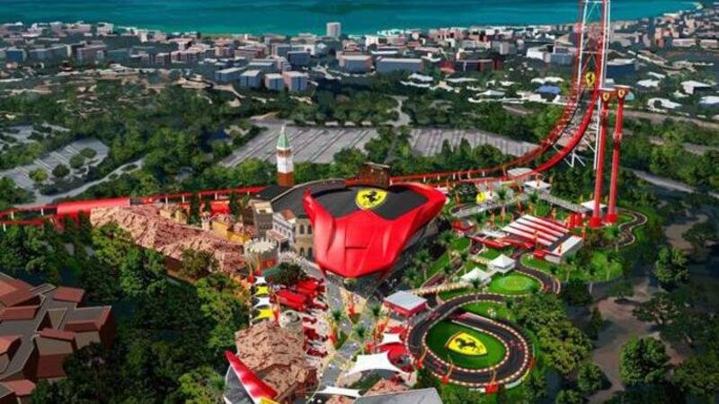 Ferrari Land: l&#039;anteprima. Sar&agrave; inaugurato ad aprile 2017