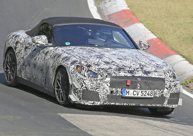 Nuova BMW Z5: ancora foto spia, questa volta al Ring