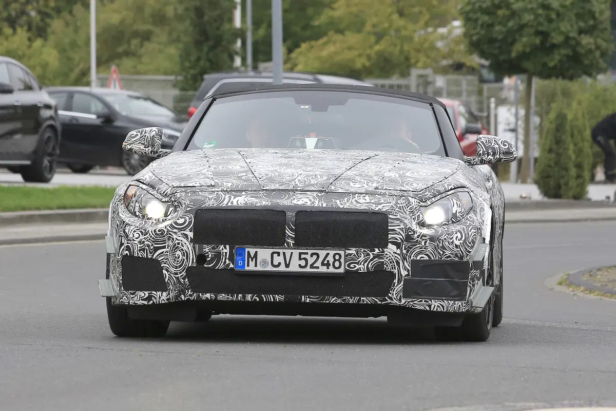Nuova BMW Z5: ancora foto spia, questa volta al Ring