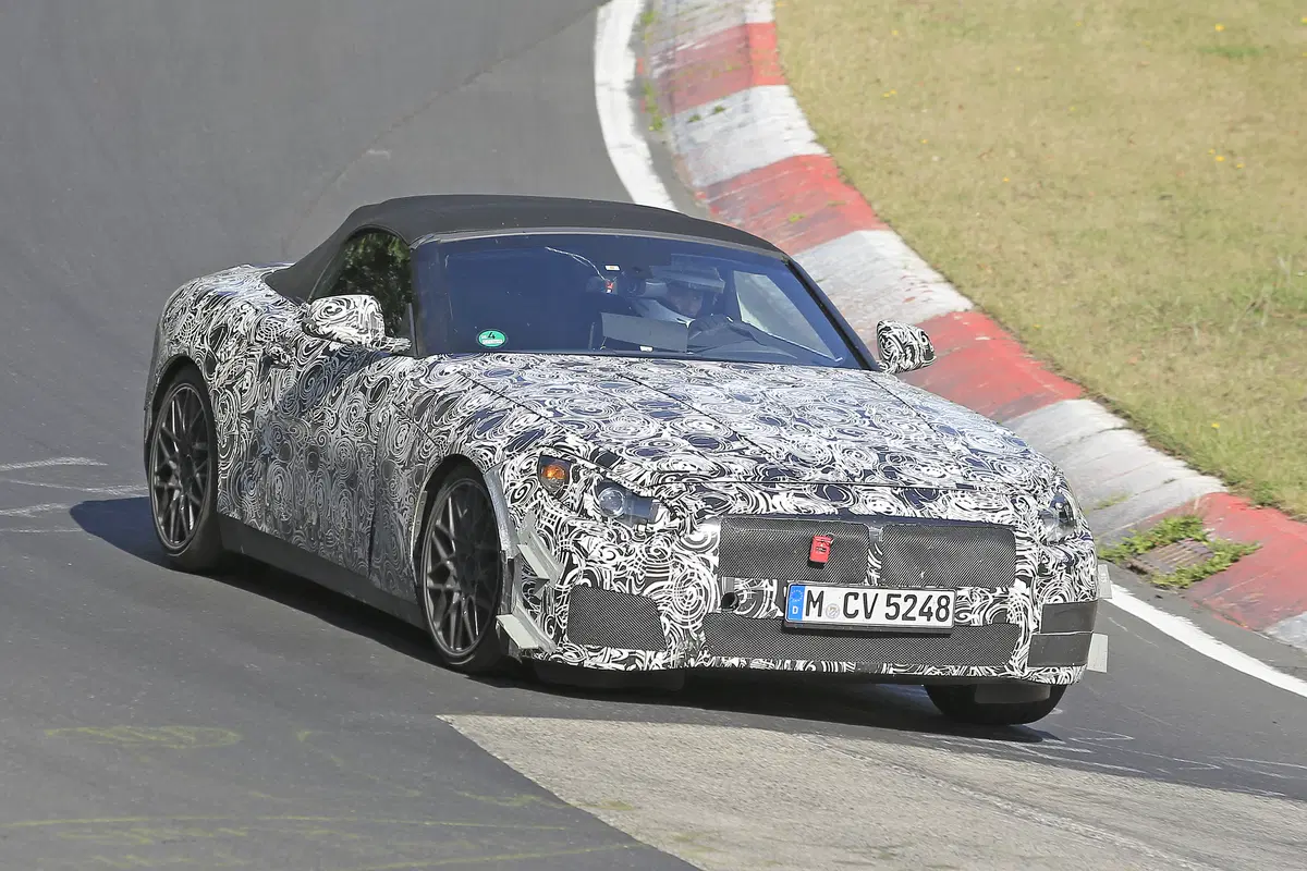 Nuova BMW Z5: ancora foto spia, questa volta al Ring (5)