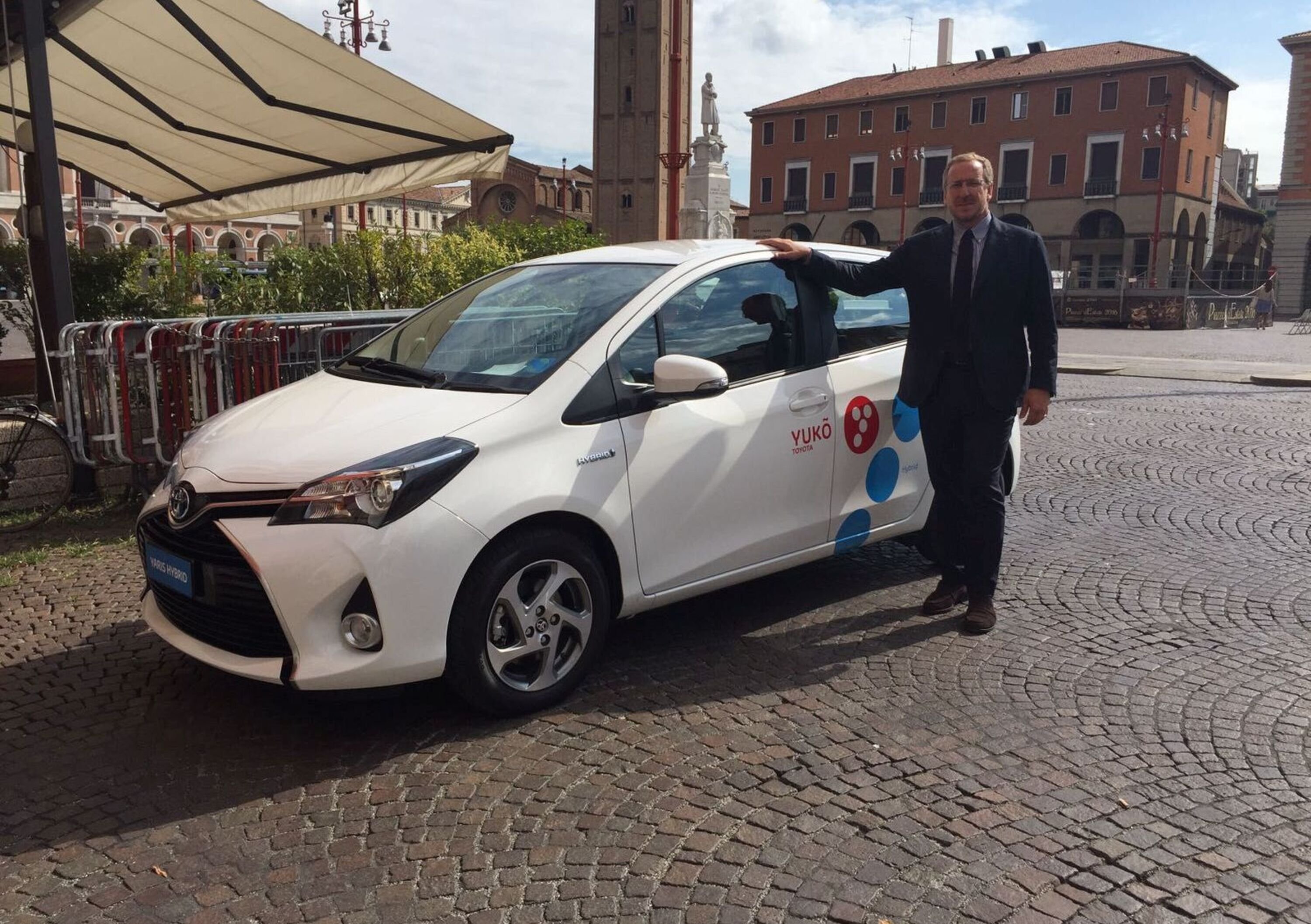 Toyota Yuko, il primo car sharing ibrido in Italia