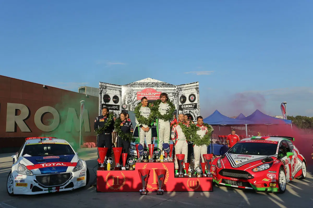 CIR 2016. Roma Capitale. Seconda Tappa: En Plein di Scandola (Skoda) (2)