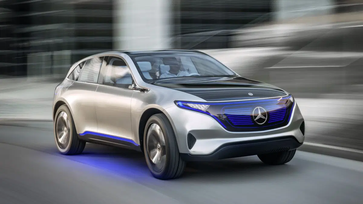 Salone di Parigi 2016, Mercedes Generation EQ, concept elettrica da 402 CV