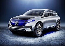 Mercedes Generation EQ, concept elettrica da 402 CV al Salone di Parigi 2016
