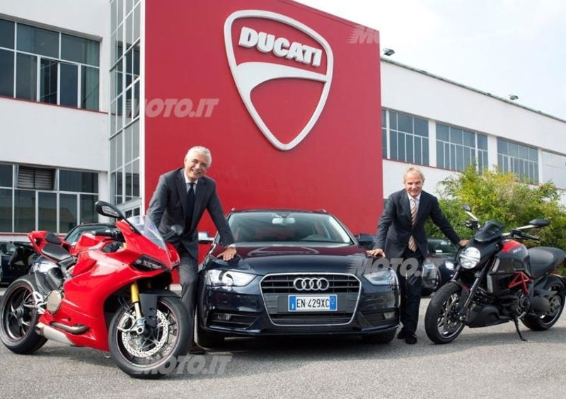 Audi: una flotta di A4 Avant per la Ducati